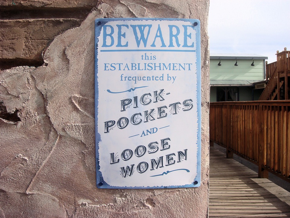 Lose Sitten im Wahllokal